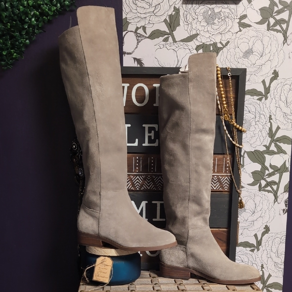 Soft Suede Knee-high Boots By Sole Society - Picture 5 of 9